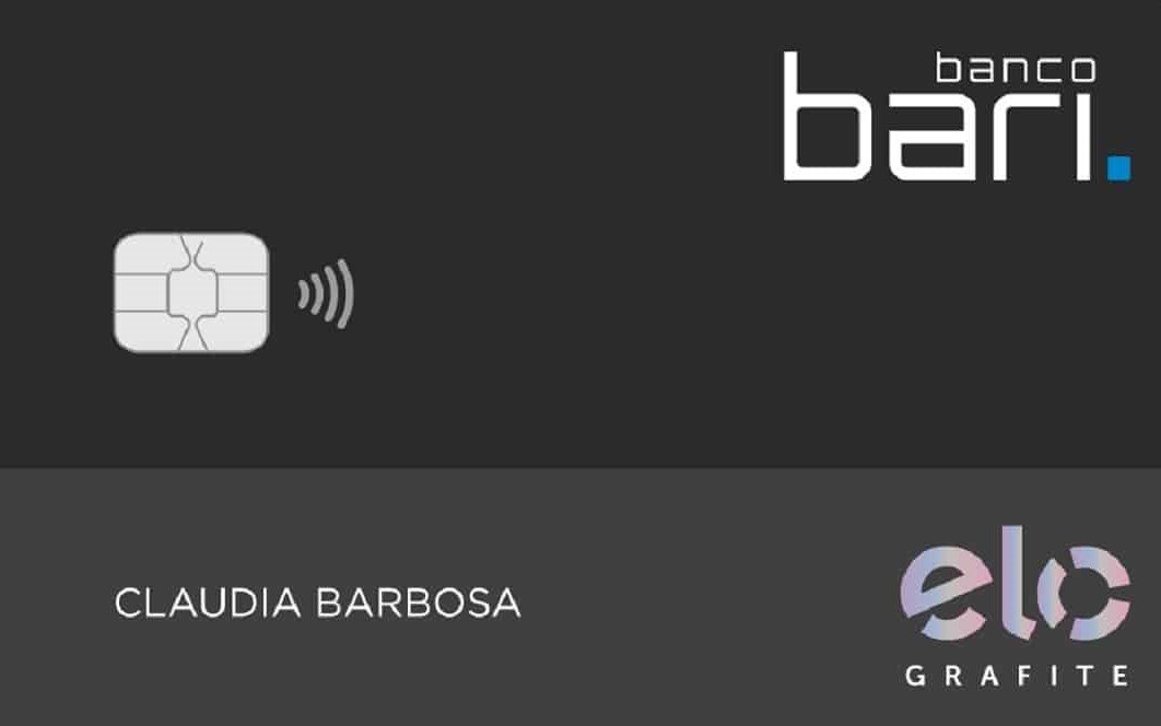 Cartão Bari Elo Grafite