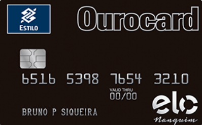 Ourocard Estilo Elo Nanquim